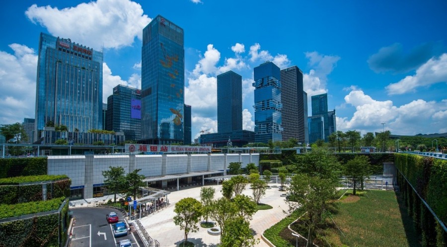 復(fù)件 廣深港高鐵福田站綠化提升工程在全力推進當中.jpg